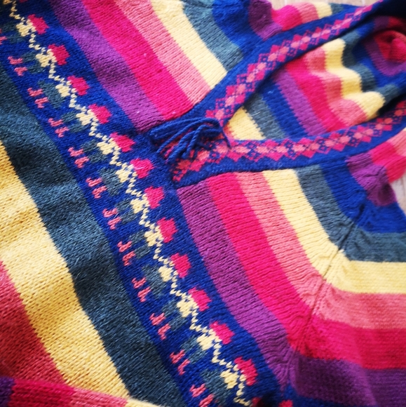 Authentic Alpaca Wool Peruvian Sweater - Picture 3 of 7